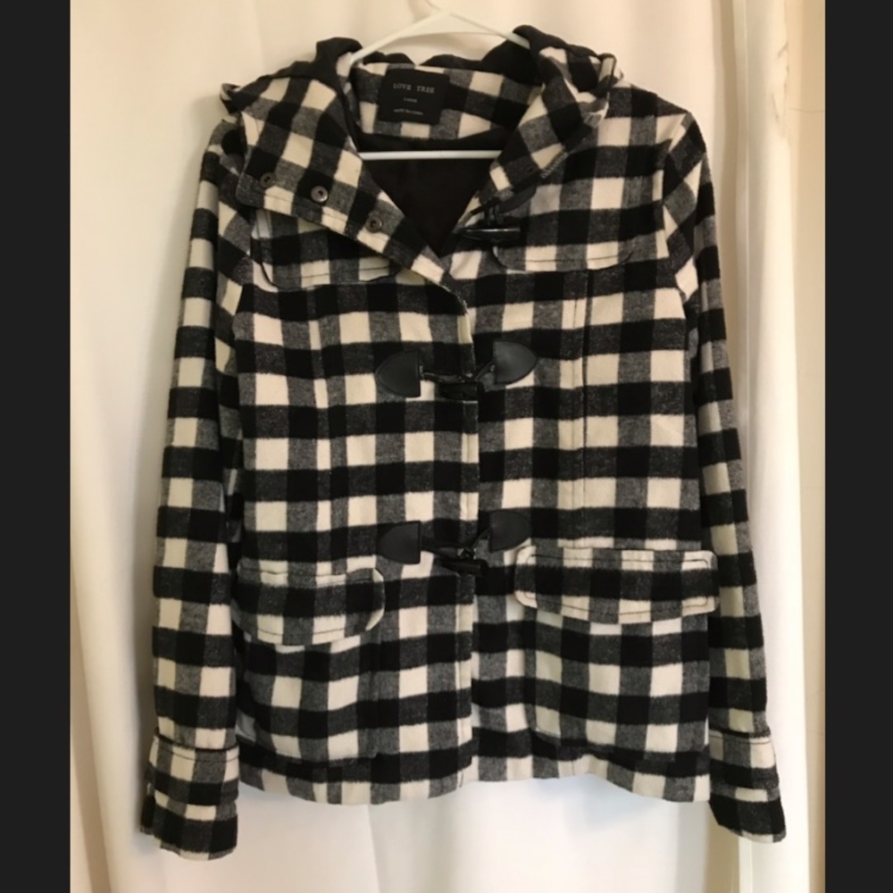 Plaid Winter Coat